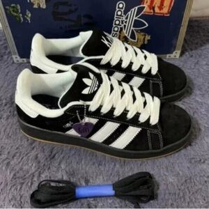 Adidas Black and White Sneakers